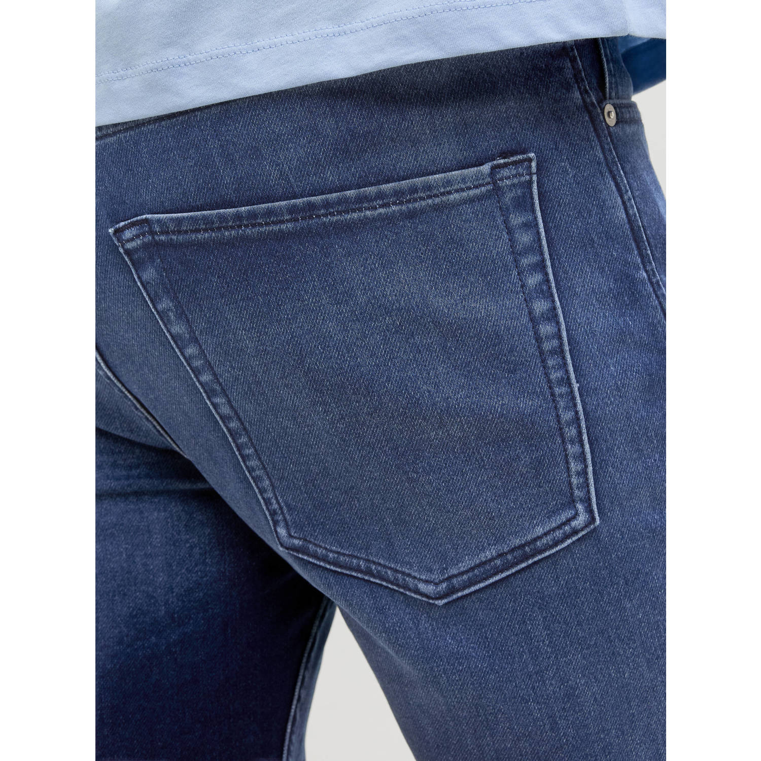 JJ REBEL denim regular short dark blue denim
