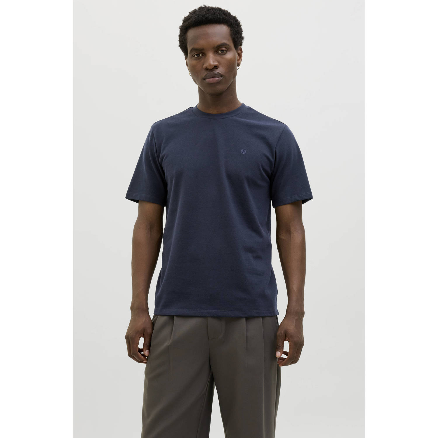 JACK & JONES PREMIUM T-shirt donkerblauw