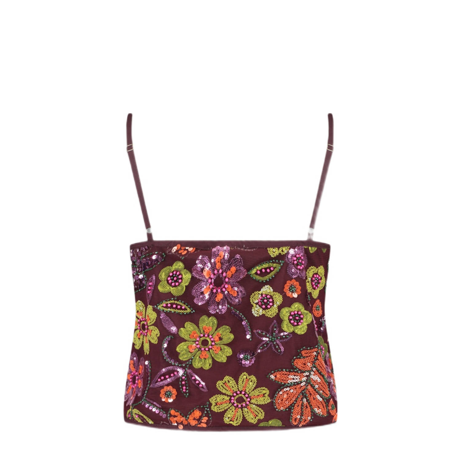 HARPER & YVE glitter top multi met pailletten