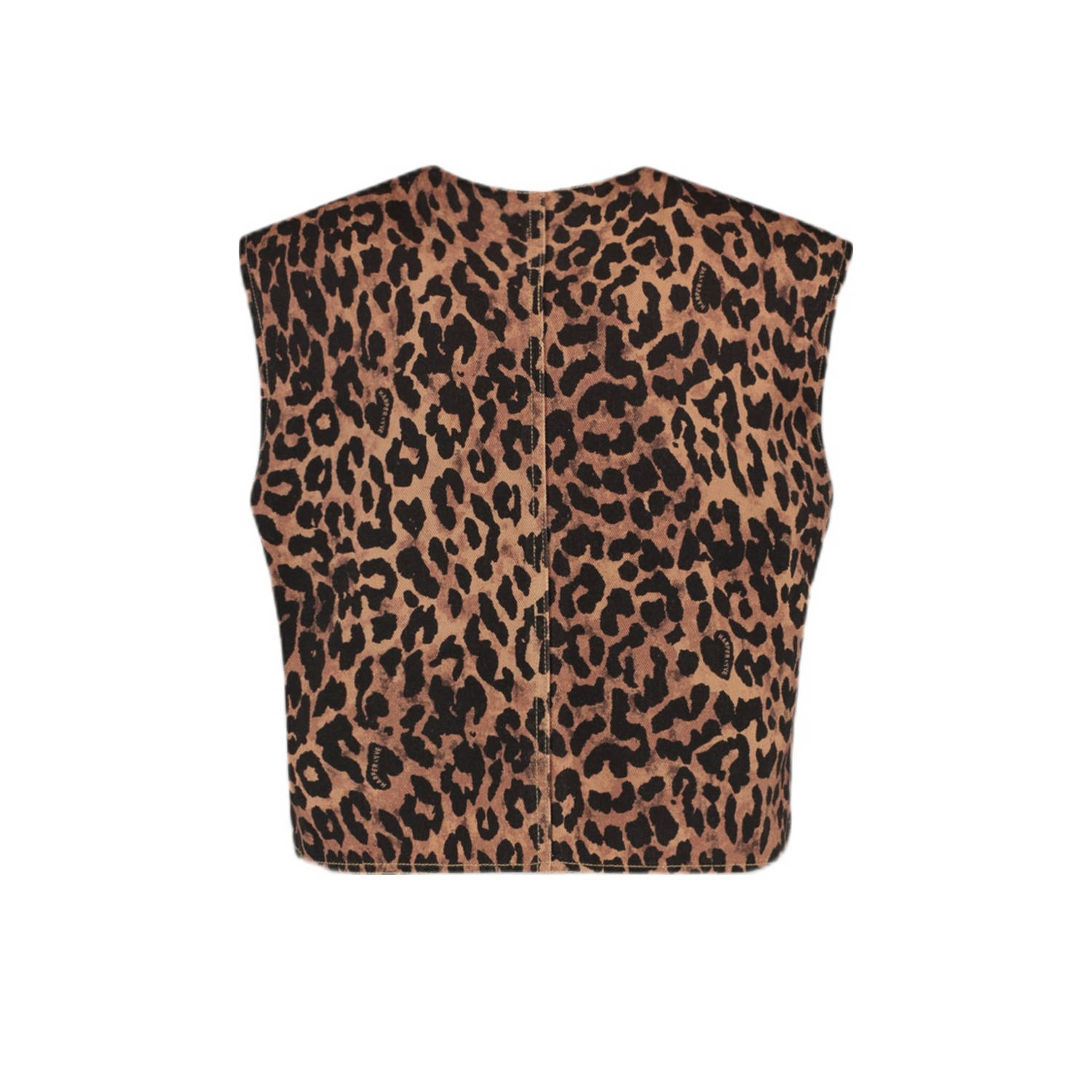HARPER & YVE denim gilet bruin