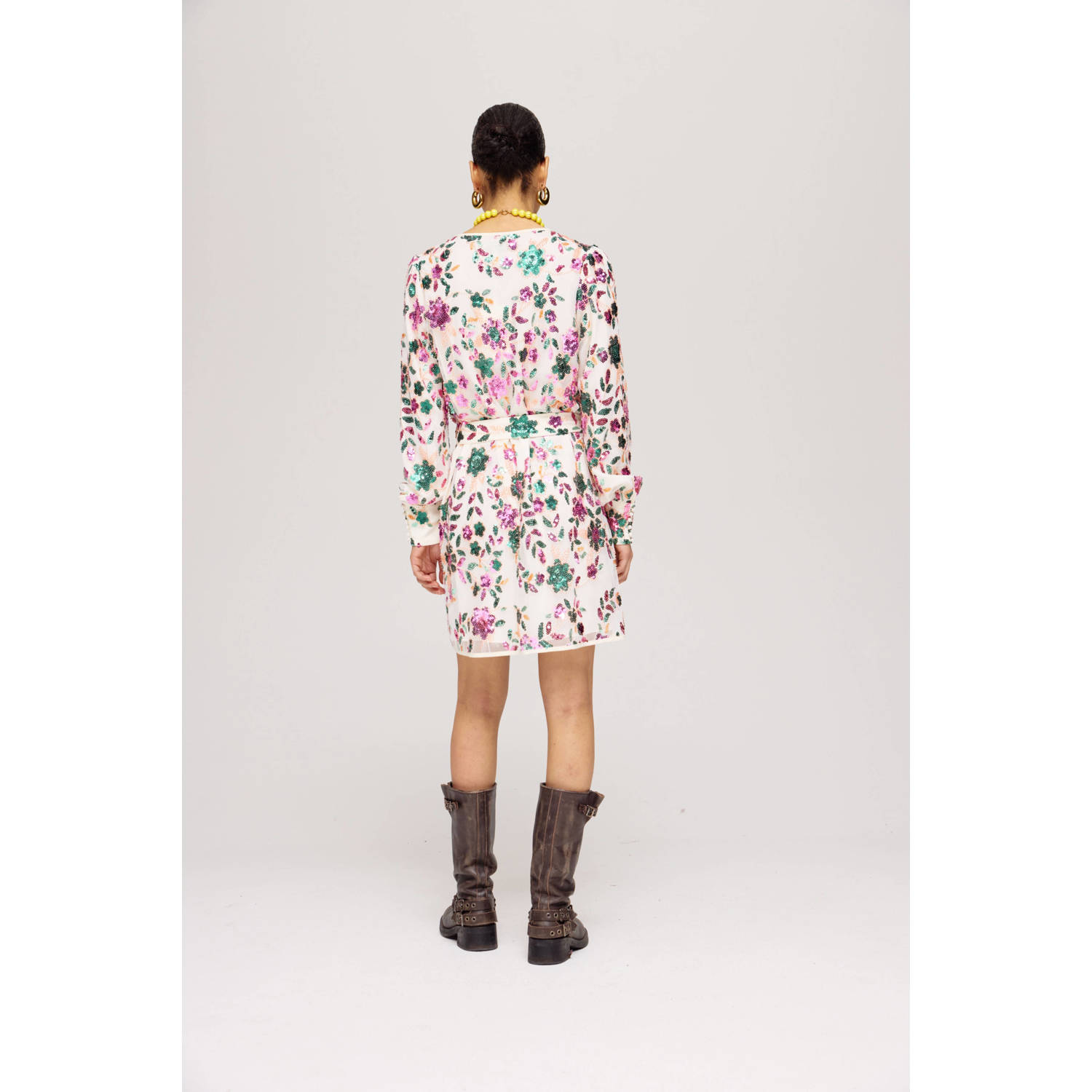 HARPER & YVE korte jurk met pailletten multi
