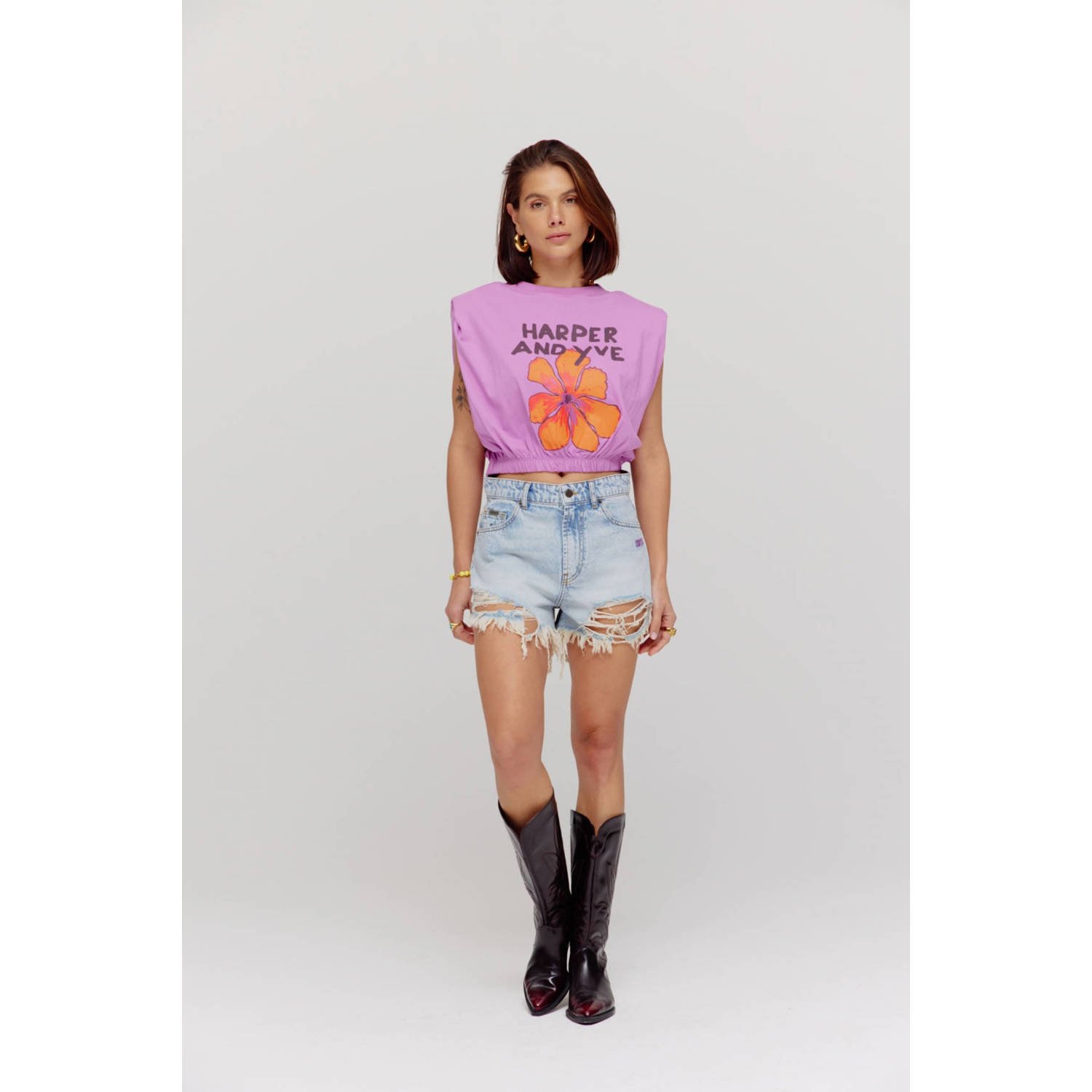 HARPER & YVE top paars