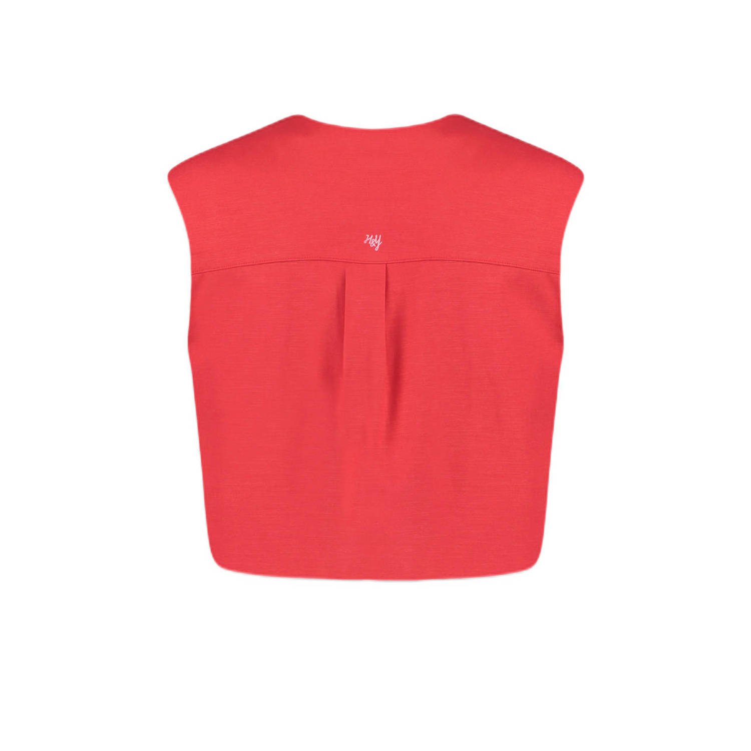 HARPER & YVE linnen top rood