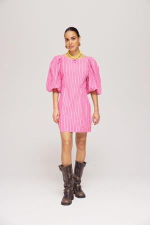 korte jurk roze