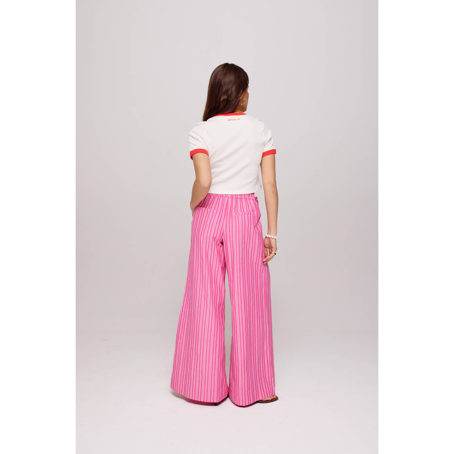 HARPER & YVE cropped top ecru