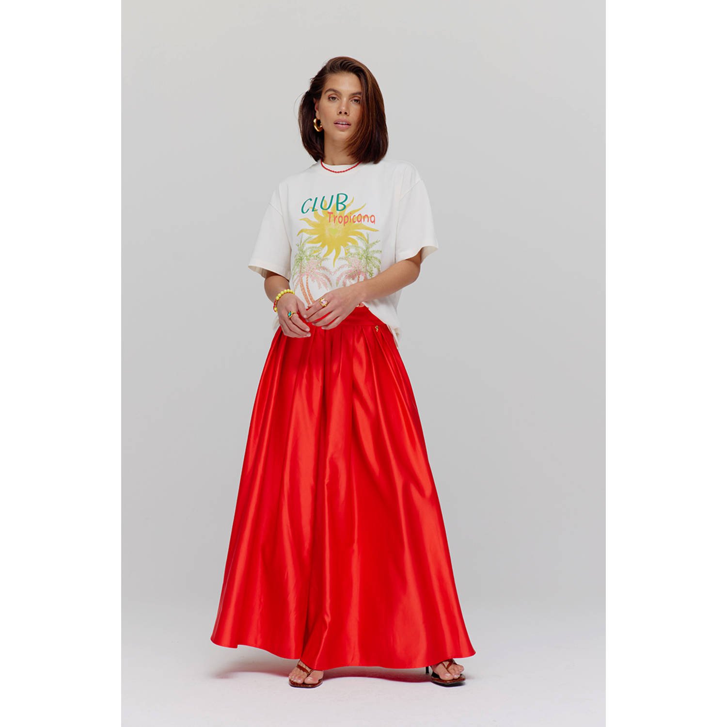 HARPER & YVE X Tessa T-shirt wit