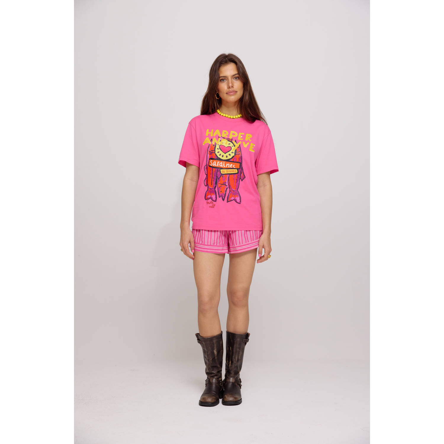 HARPER & YVE T-shirt roze