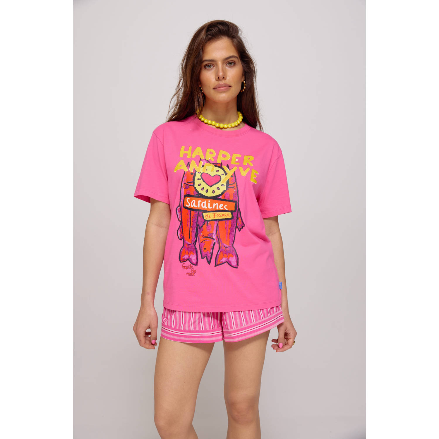 HARPER & YVE T-shirt roze