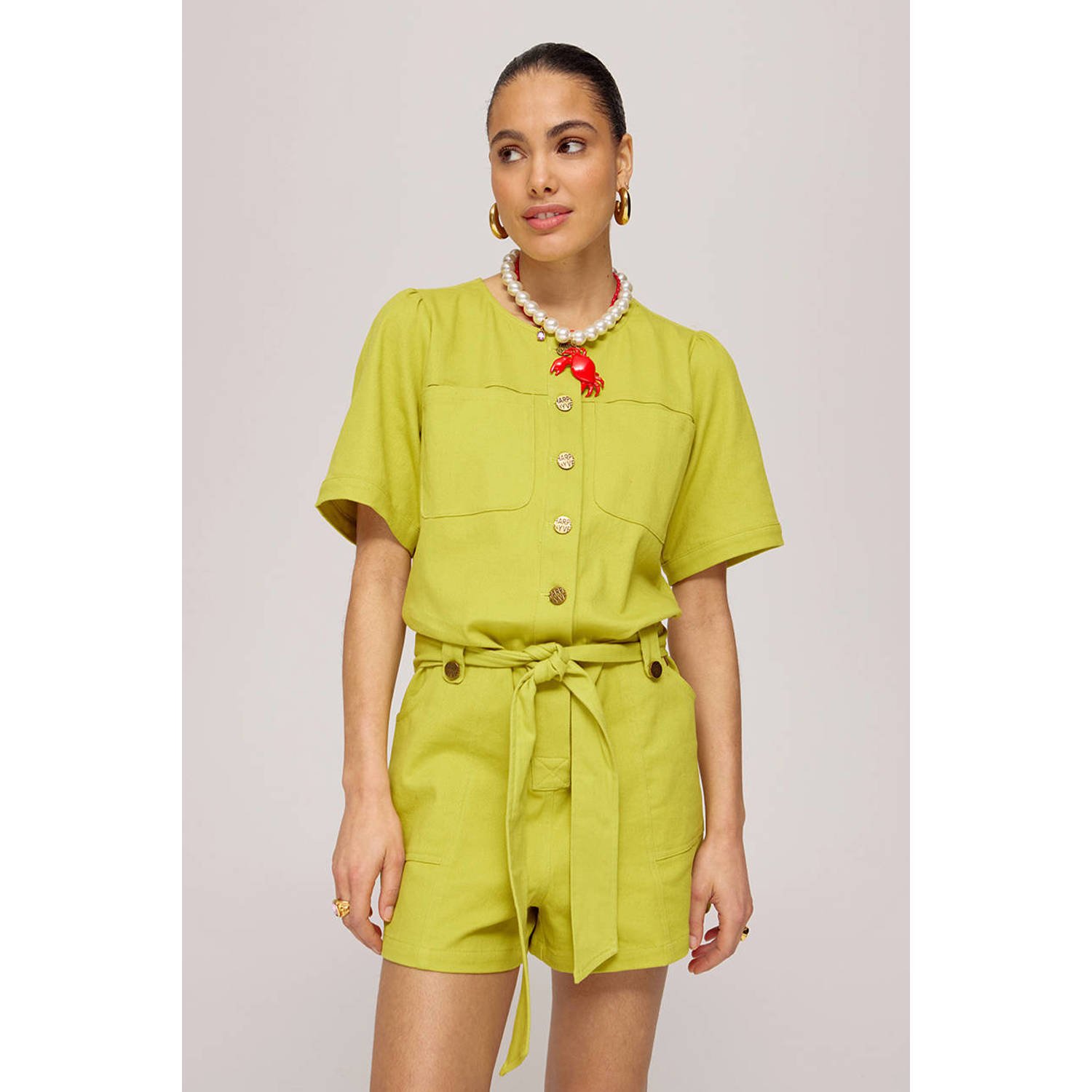 HARPER & YVE playsuit limegroen