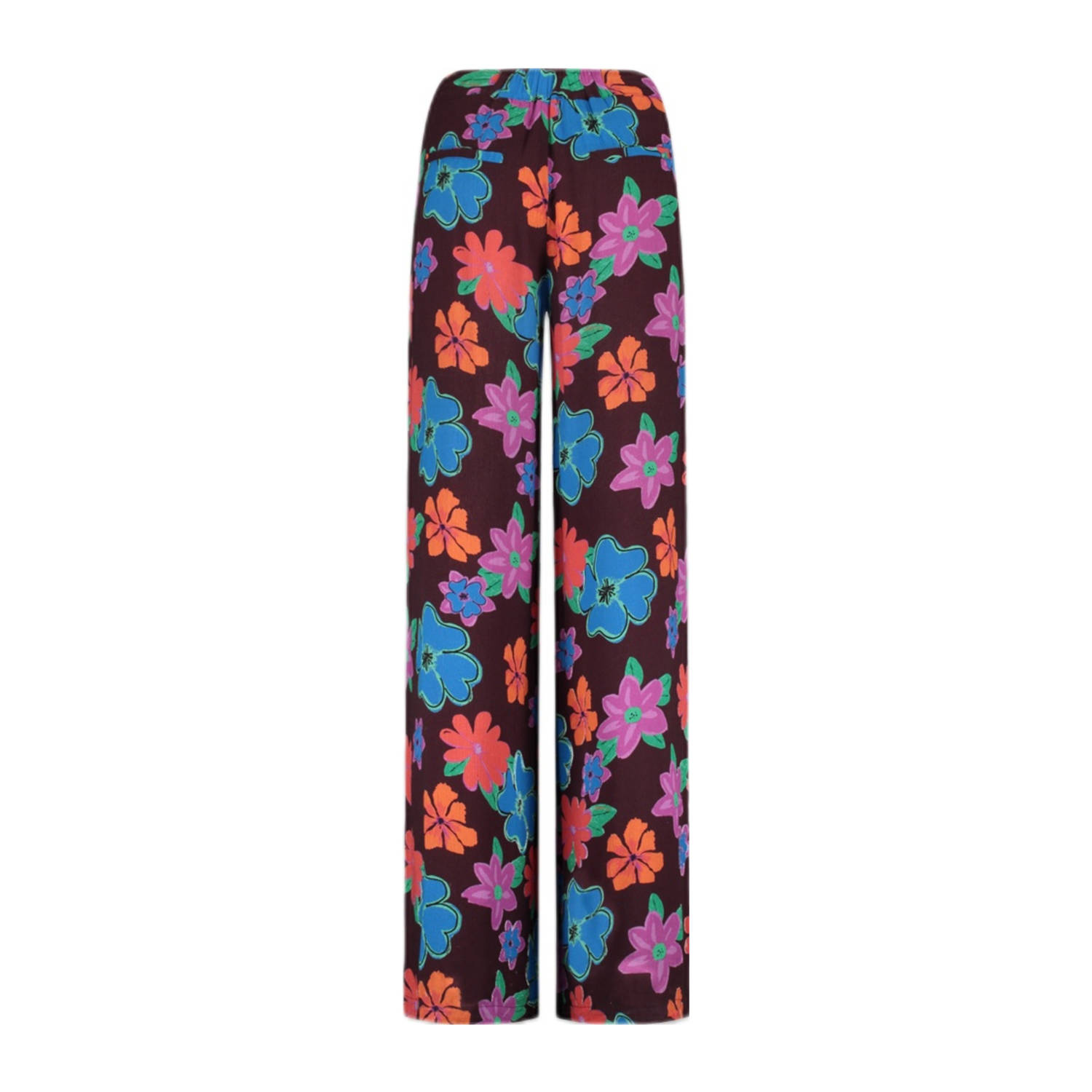 HARPER & YVE wide leg high waist broek multi