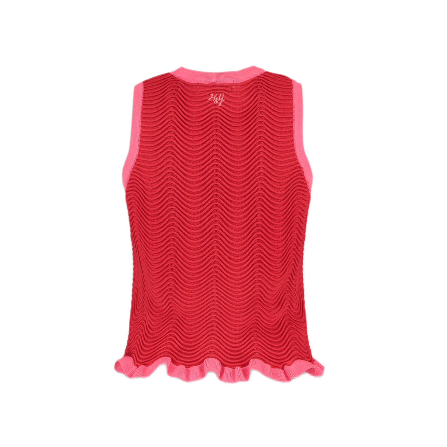 HARPER & YVE top rood gebreid
