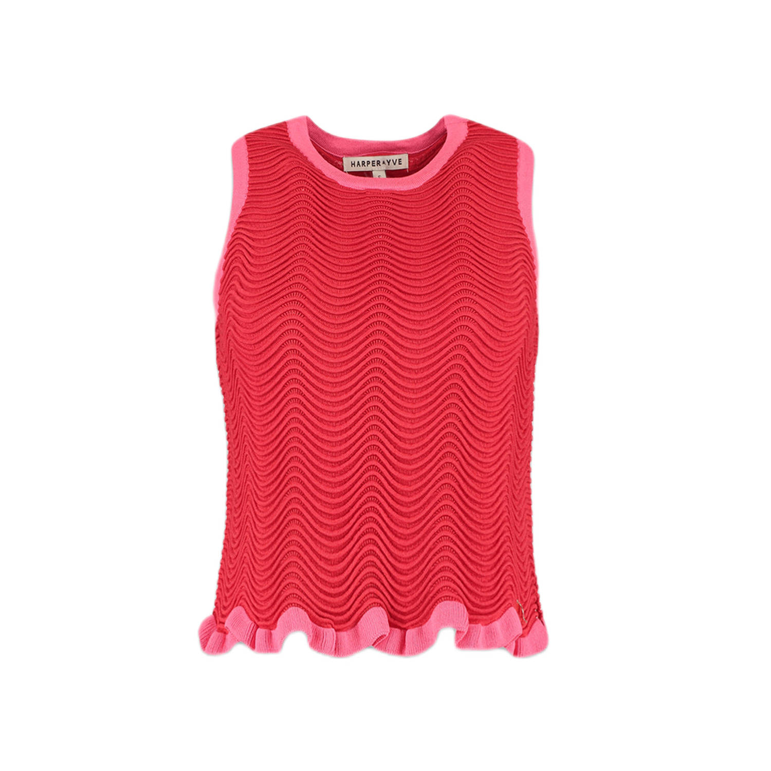 HARPER & YVE top rood gebreid