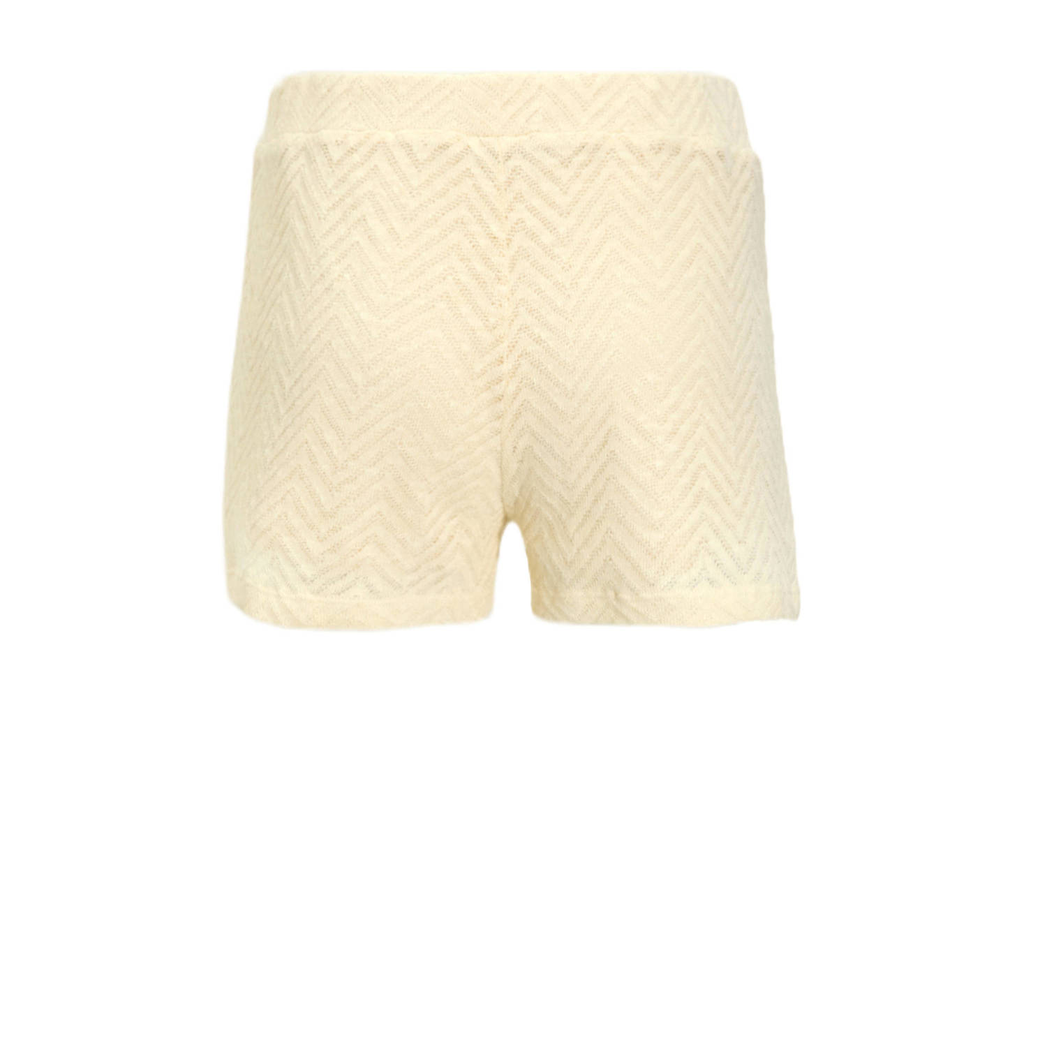 anytime crochet korte broek off-white