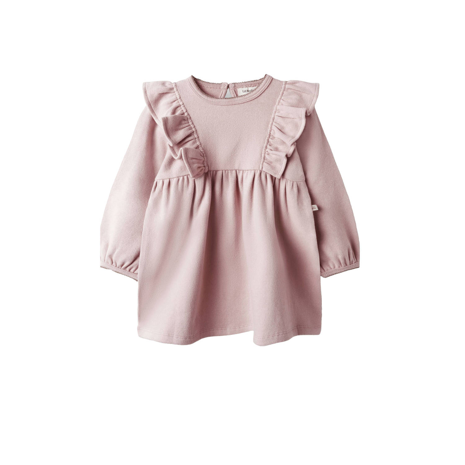 LIL' ATELIER MINI korte jurk lichtroze