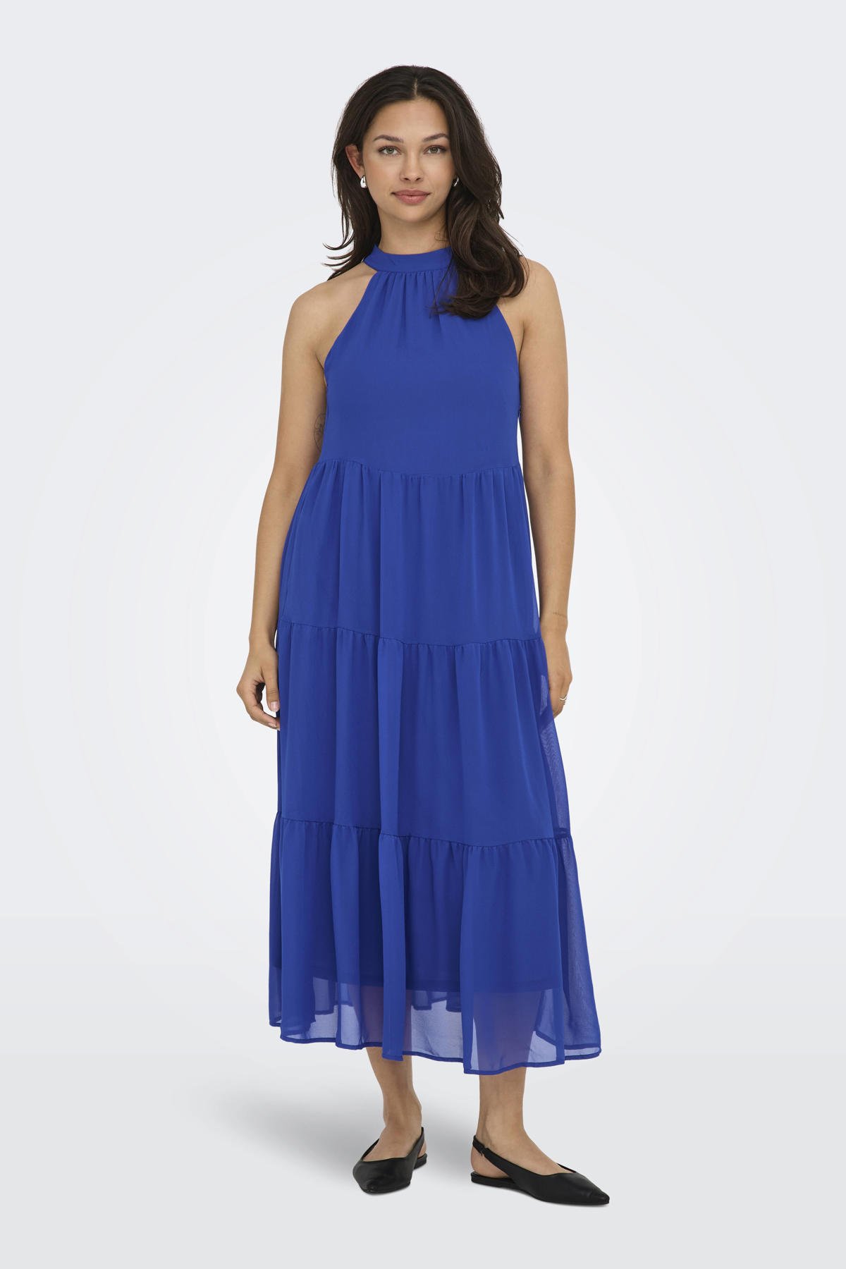 Maxi Jurk Blauwe Jurk Only ONLY Maxi Jurk Blauw Kopen? Morgen In