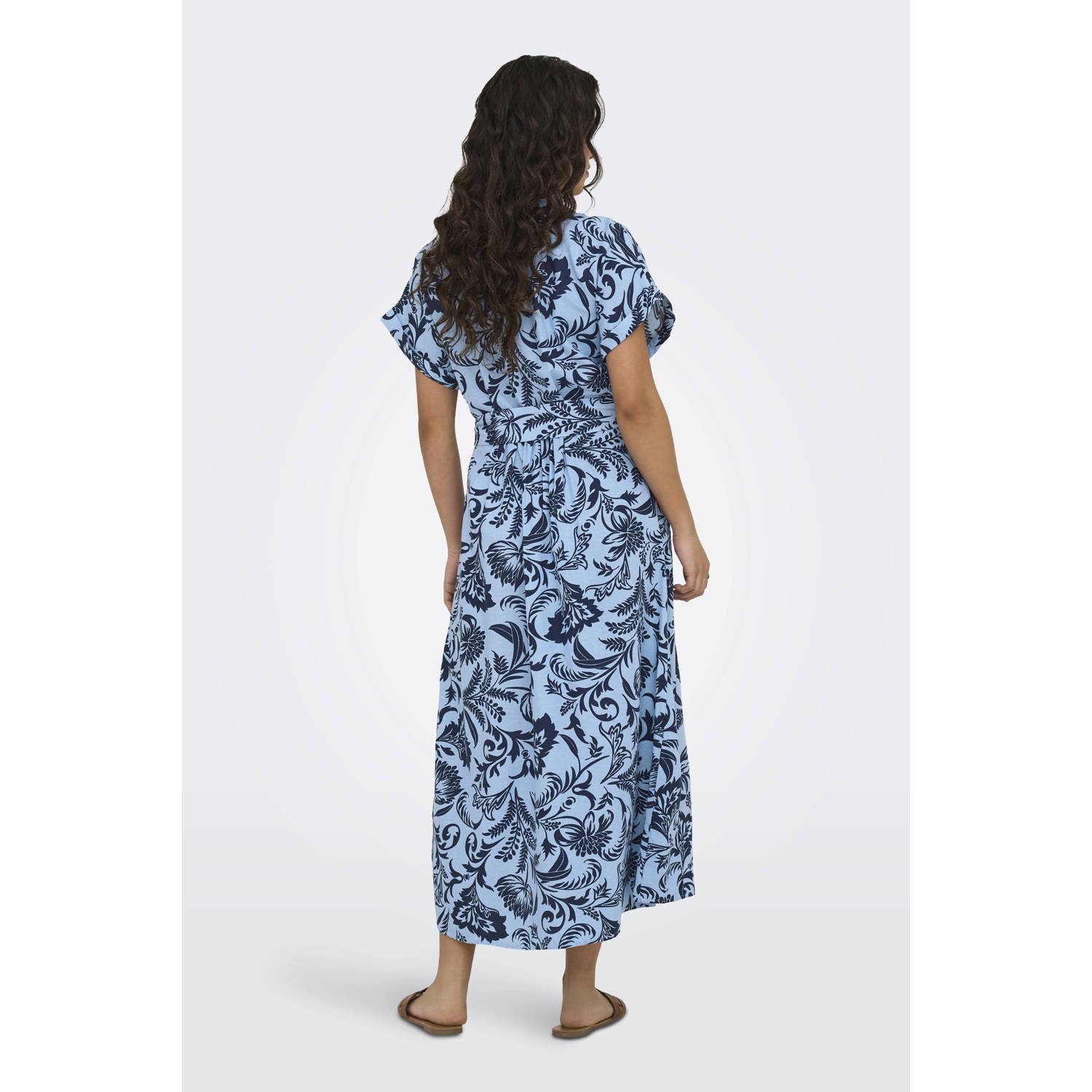 ONLY blousejurk blauw