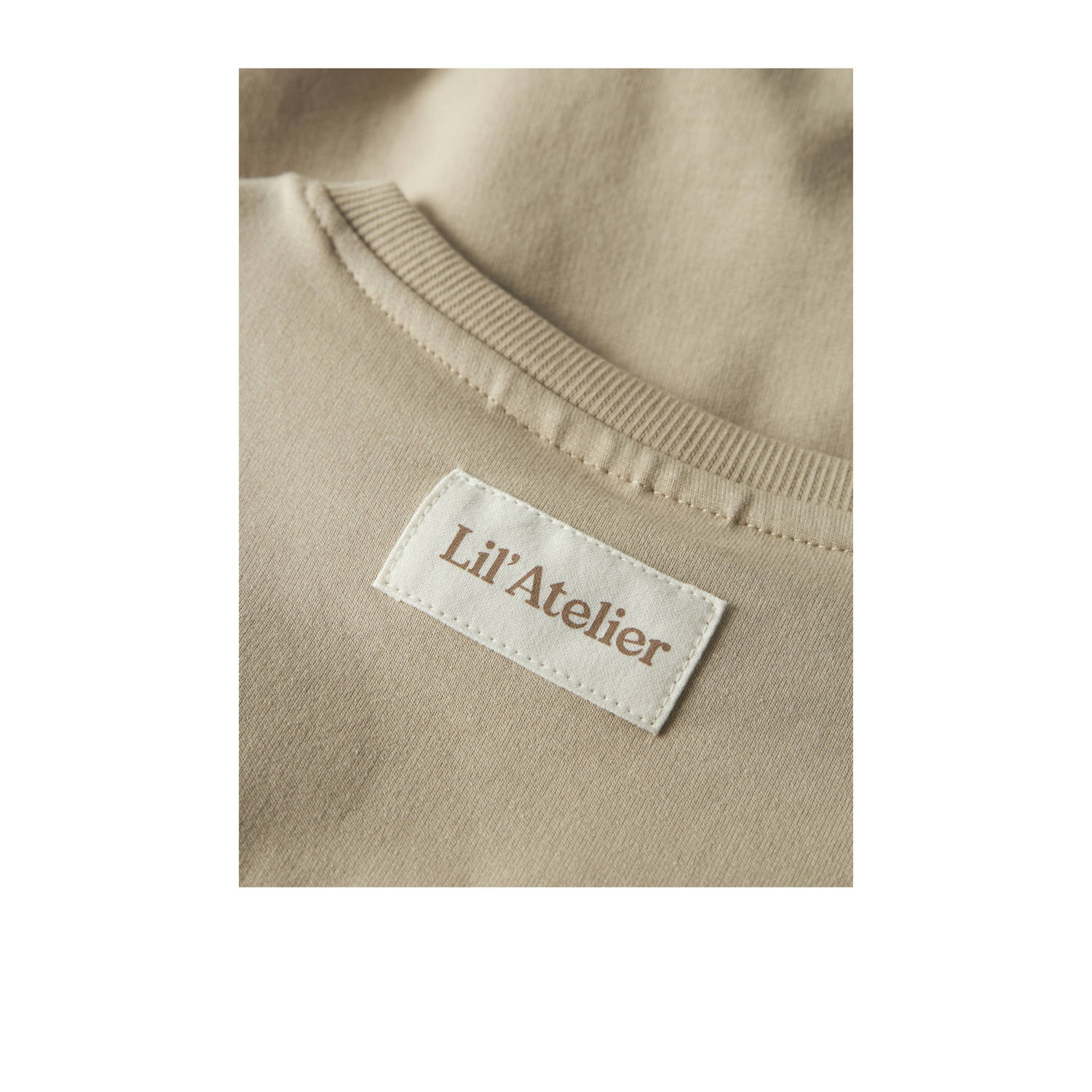 LIL' ATELIER MINI sweater lichtbruin