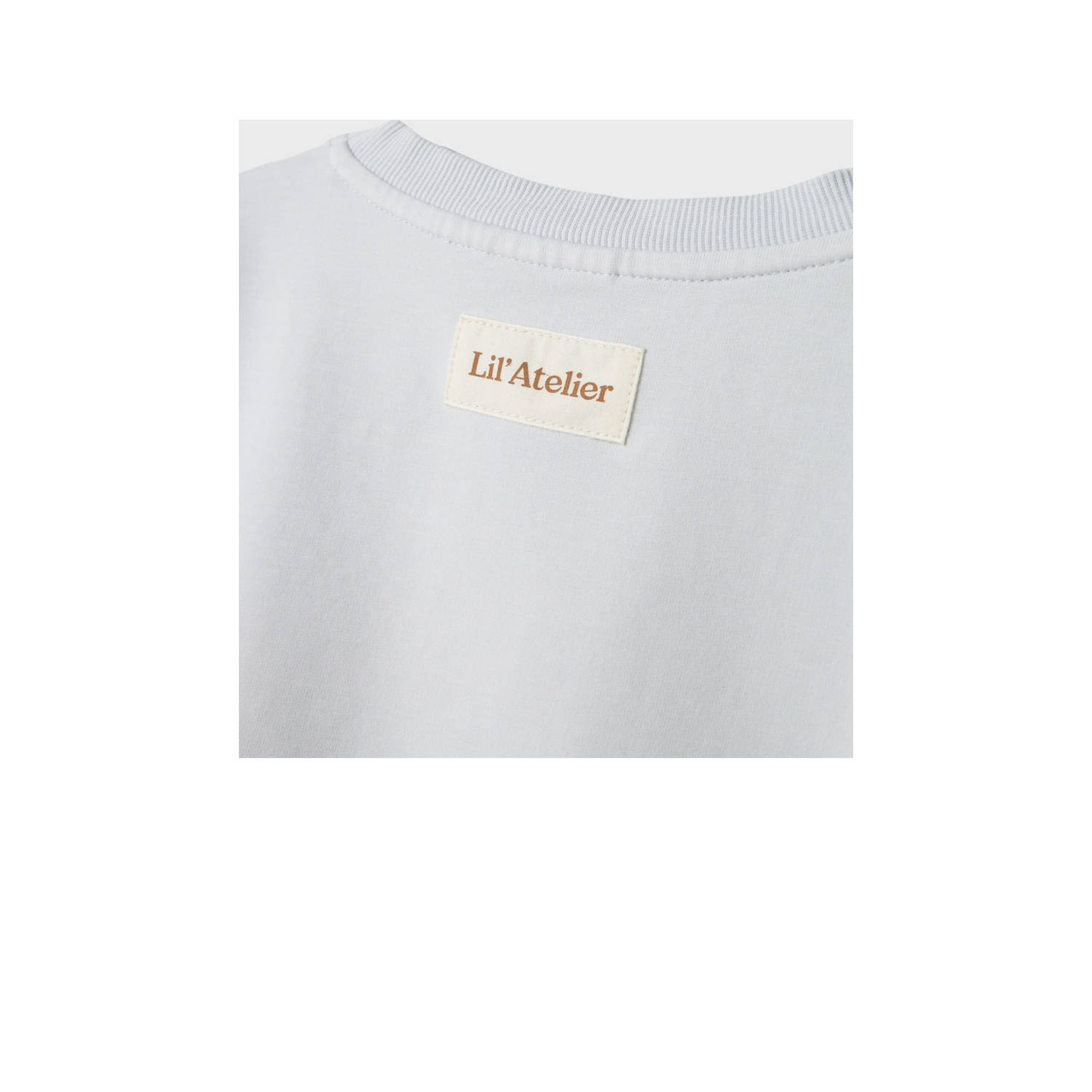 LIL' ATELIER MINI sweater lichtblauw