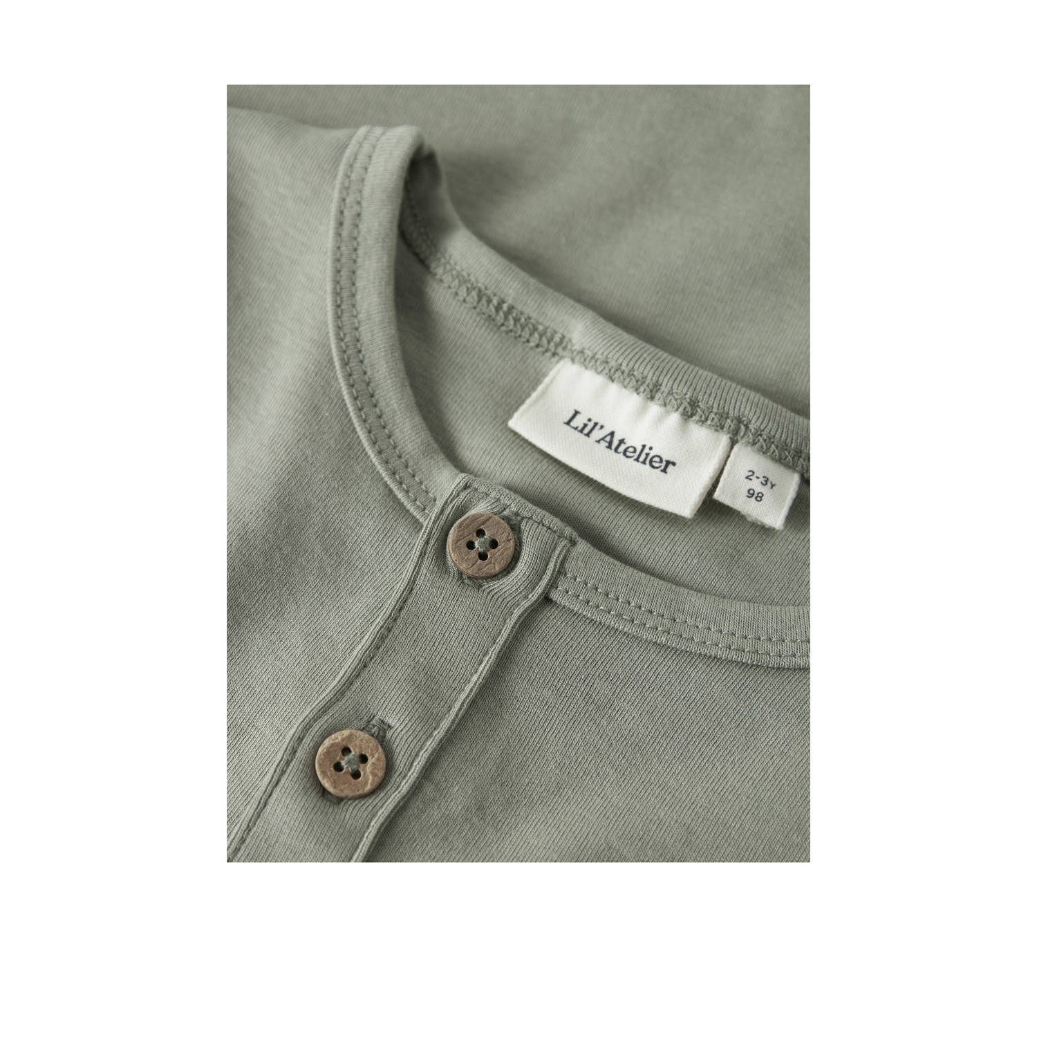 LIL' ATELIER MINI T-shirt lichtgroen
