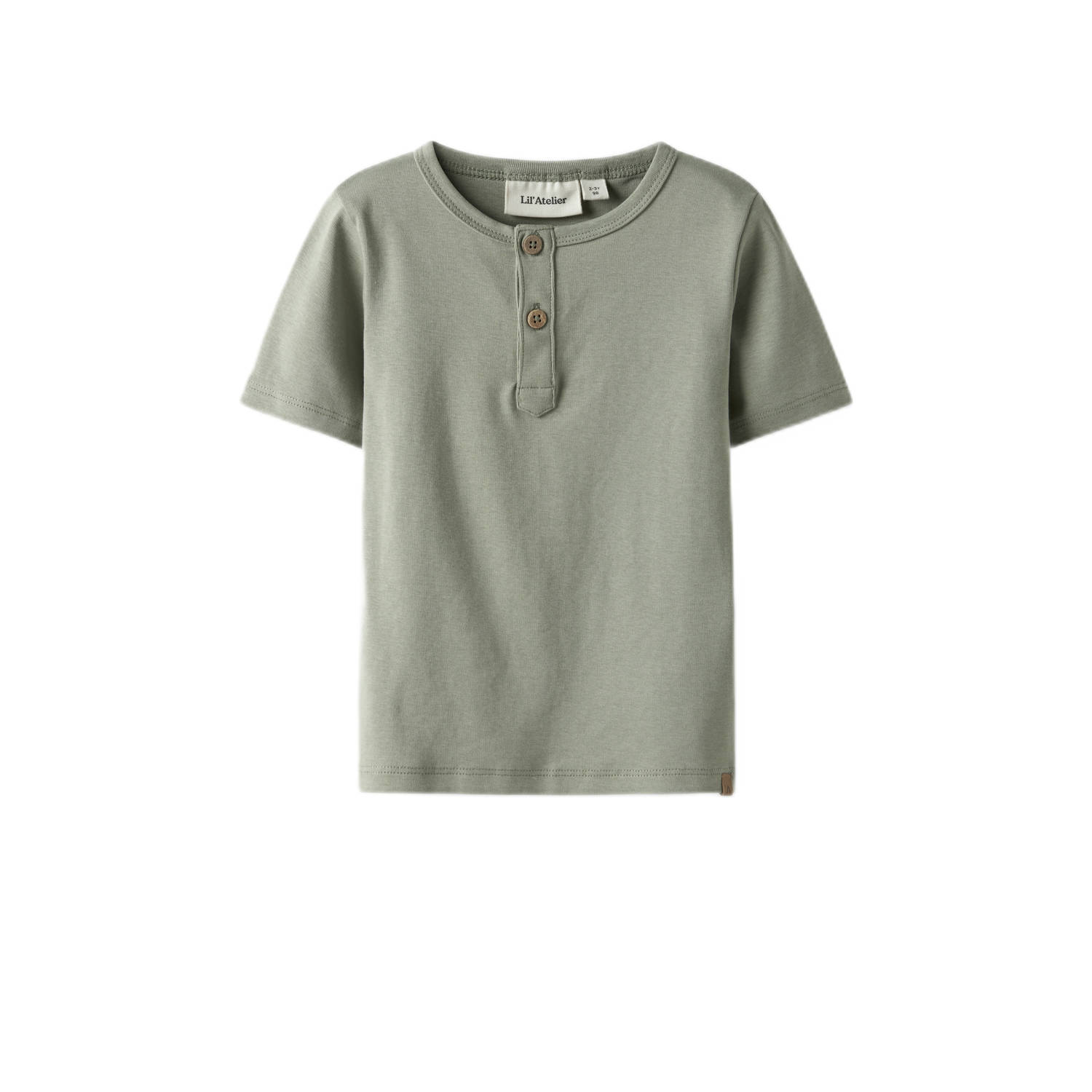 LIL' ATELIER MINI T-shirt lichtgroen