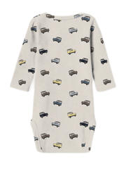 thumbnail: NAME IT BABY romper NBMHUKAB  met all over print beige