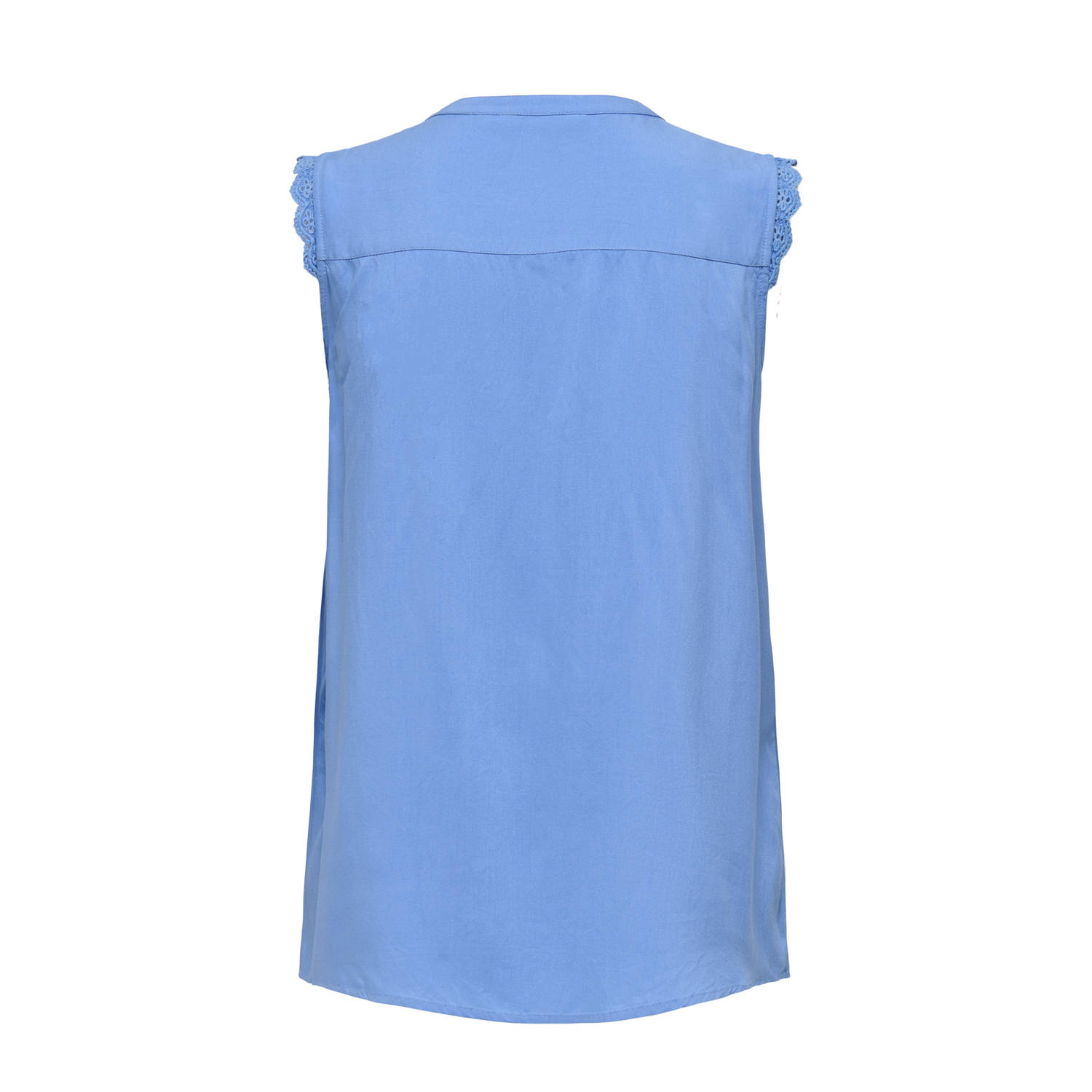 ONLY mouwloze top blauw