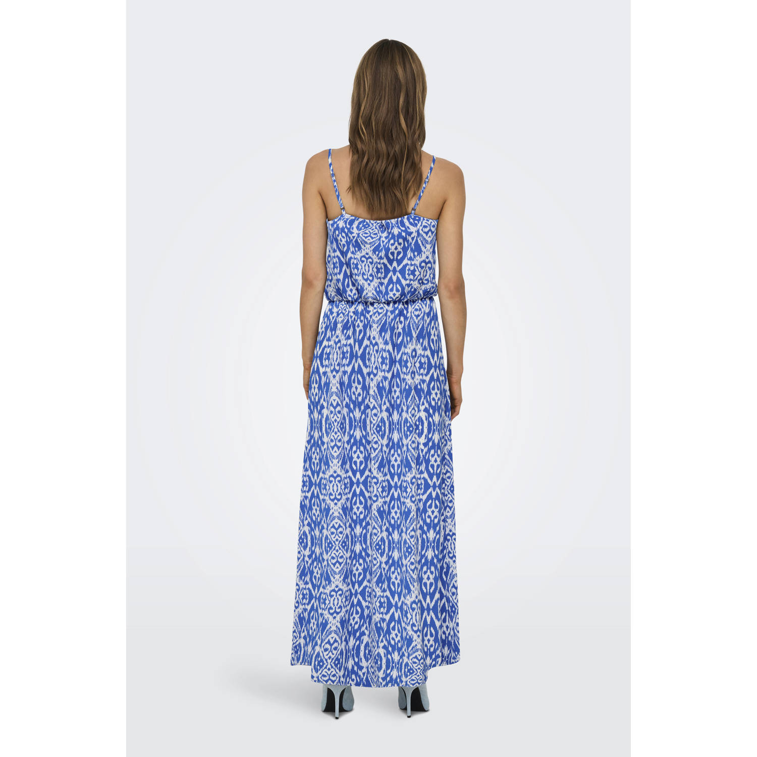 ONLY maxi jurk blauw