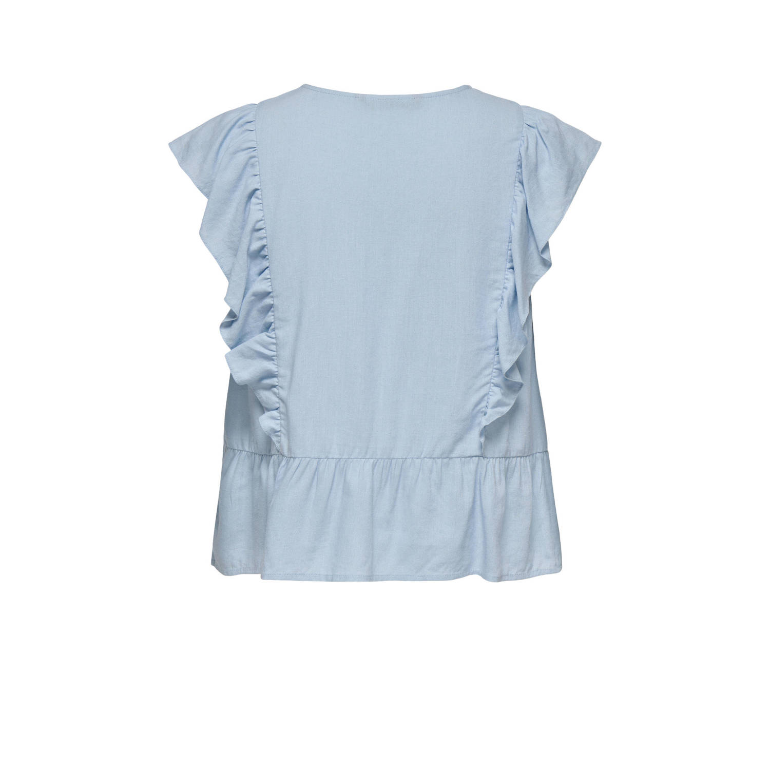 ONLY blousetop lichtblauw