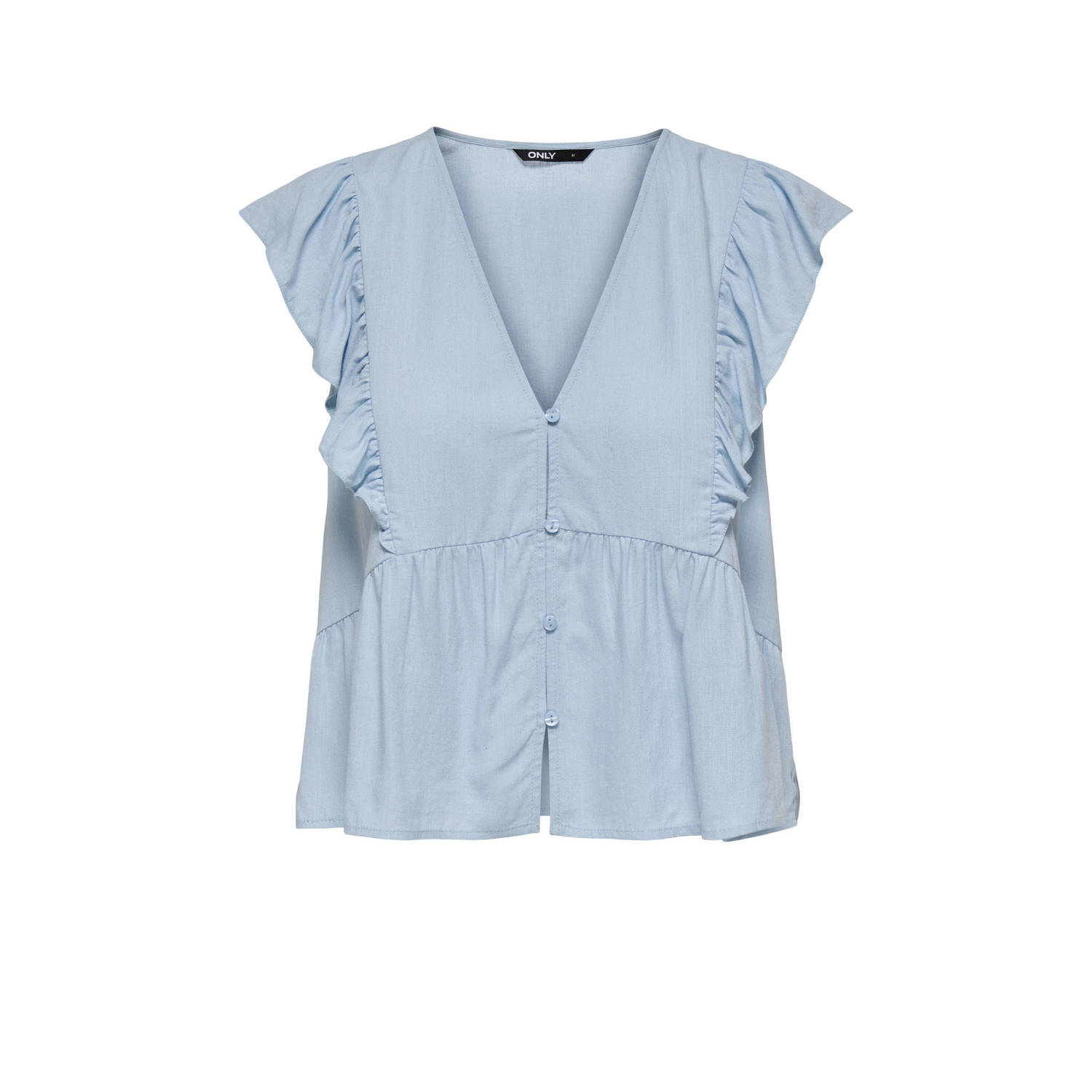 ONLY blousetop lichtblauw