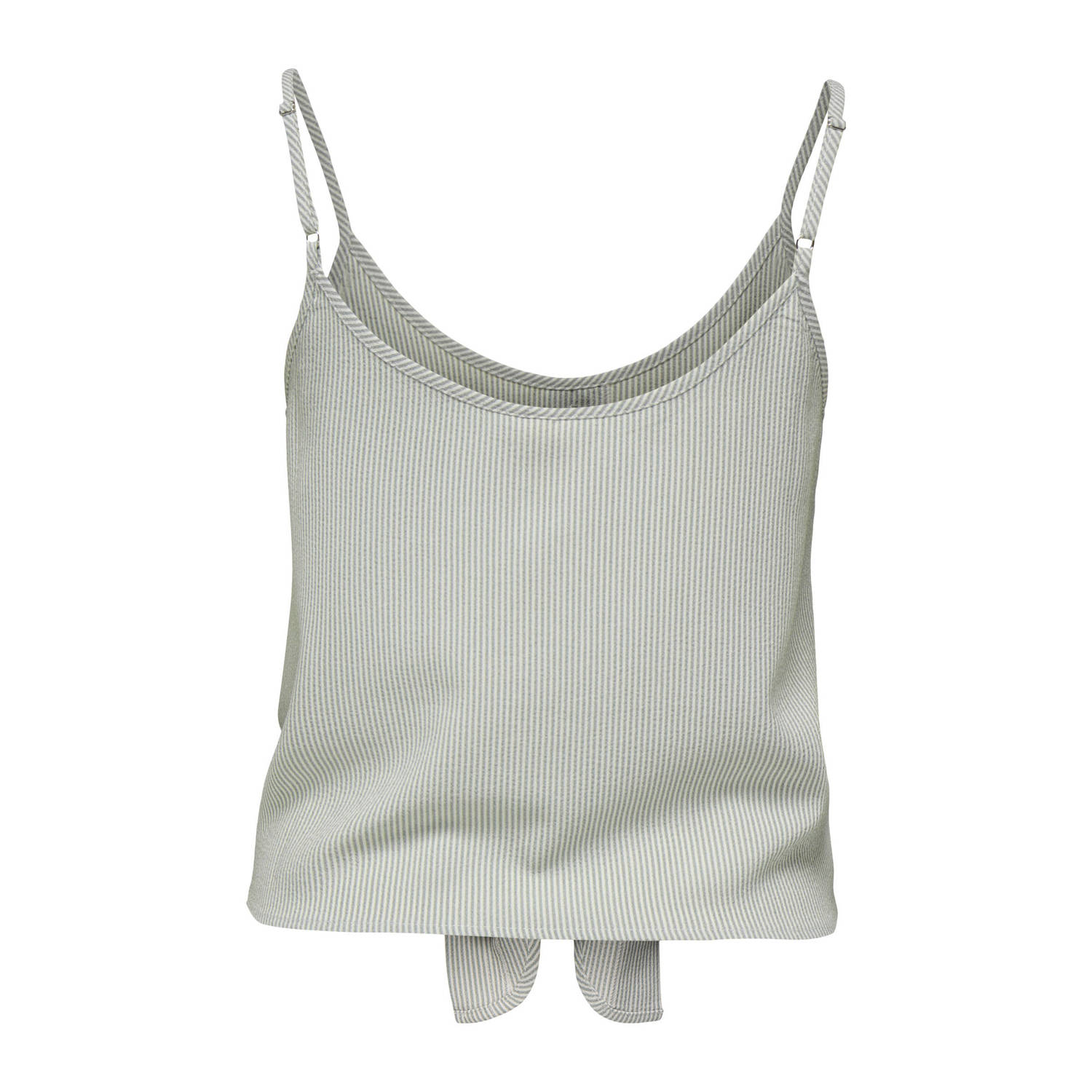 ONLY cropped top grijsgroen