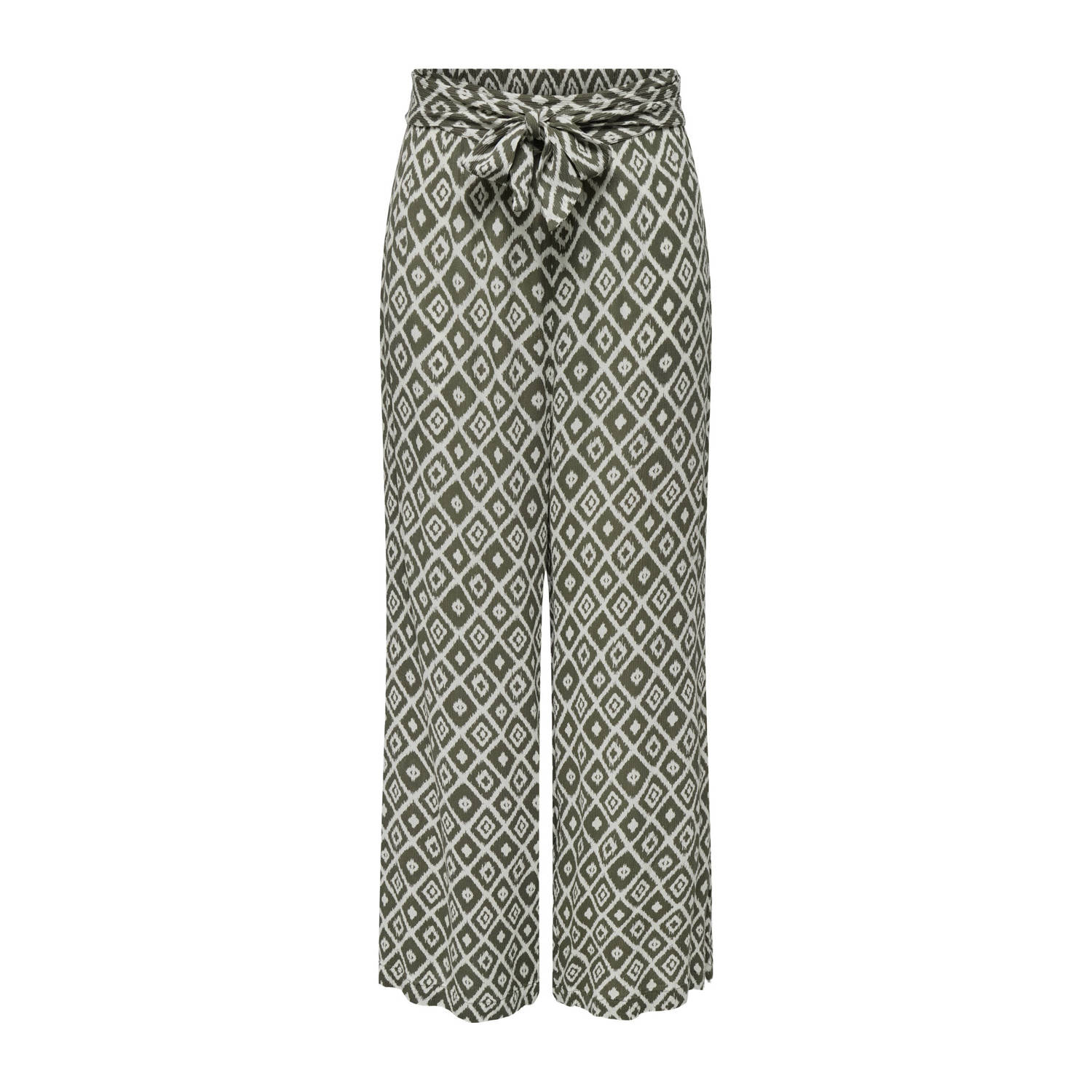 ONLY regular waist casual broek groen