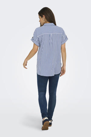 blouse blauw