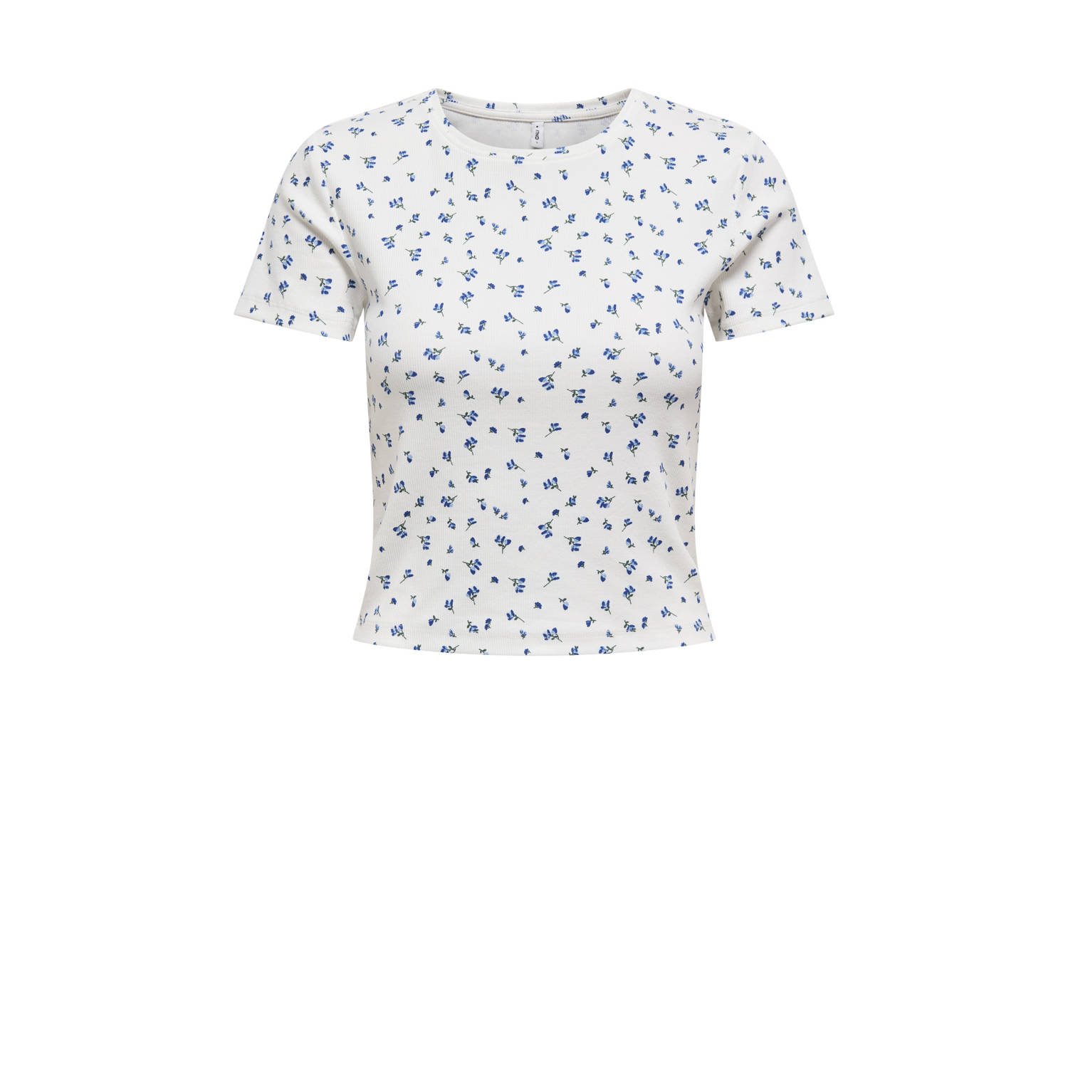 Only Shirt met korte mouwen ONLFENJA LIFE SS AOP TOP JRS NOOS