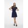 VERO MODA zomerjurk broderie blauw