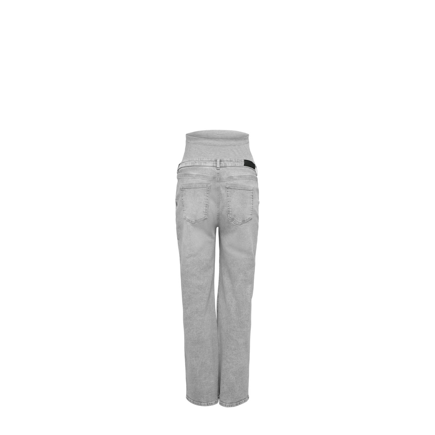 ONLY MATERNITY zwangerschaps wide leg jeans grey denim