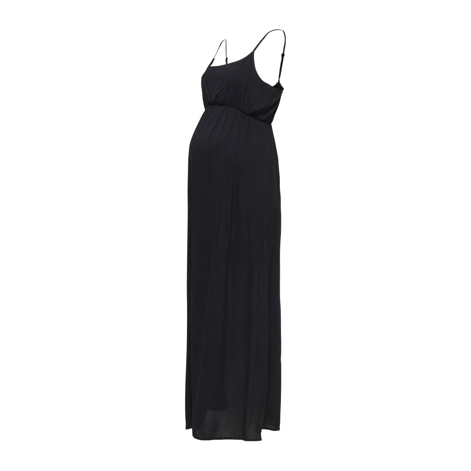 ONLY MATERNITY zwangerschaps maxi jurk zwart