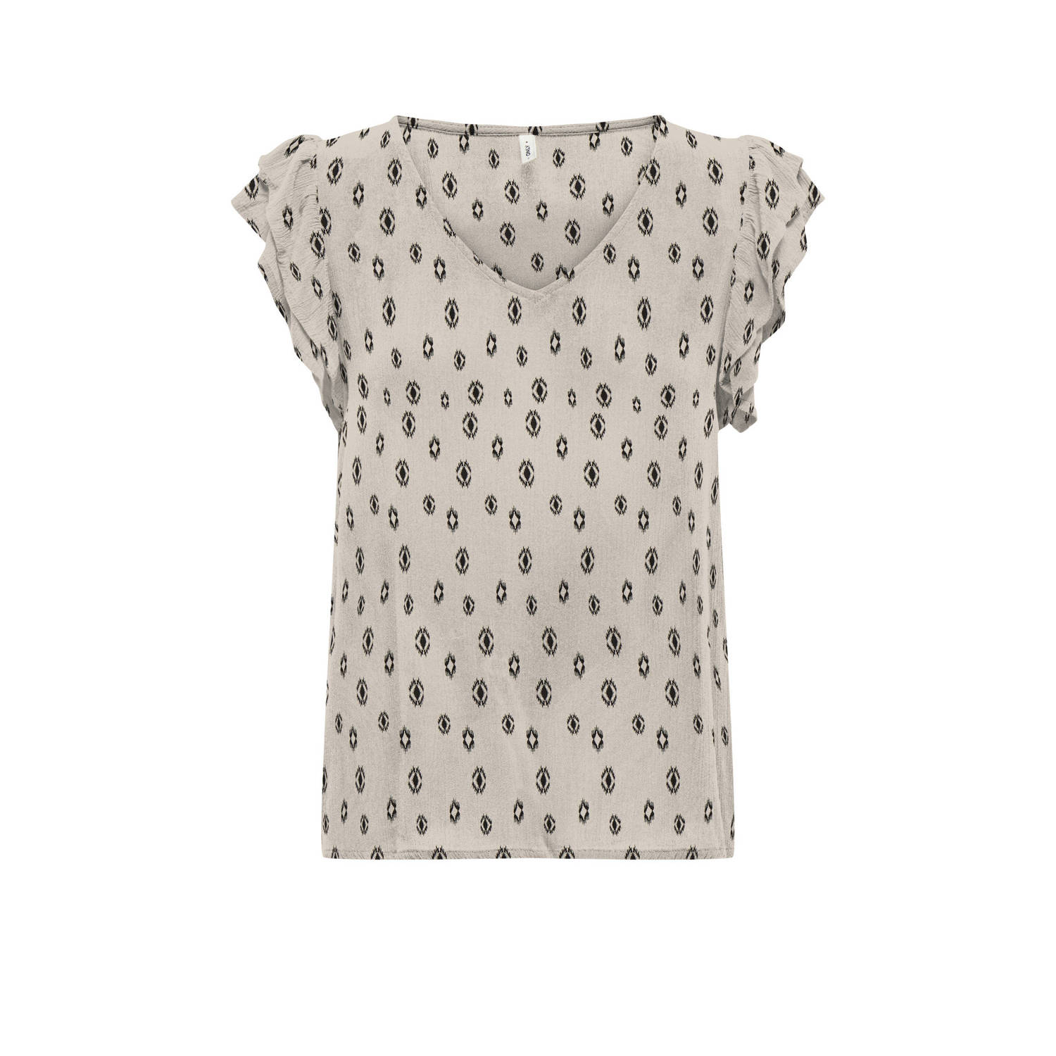 ONLY MATERNITY zwangerschaps T-shirt lichtgrijs