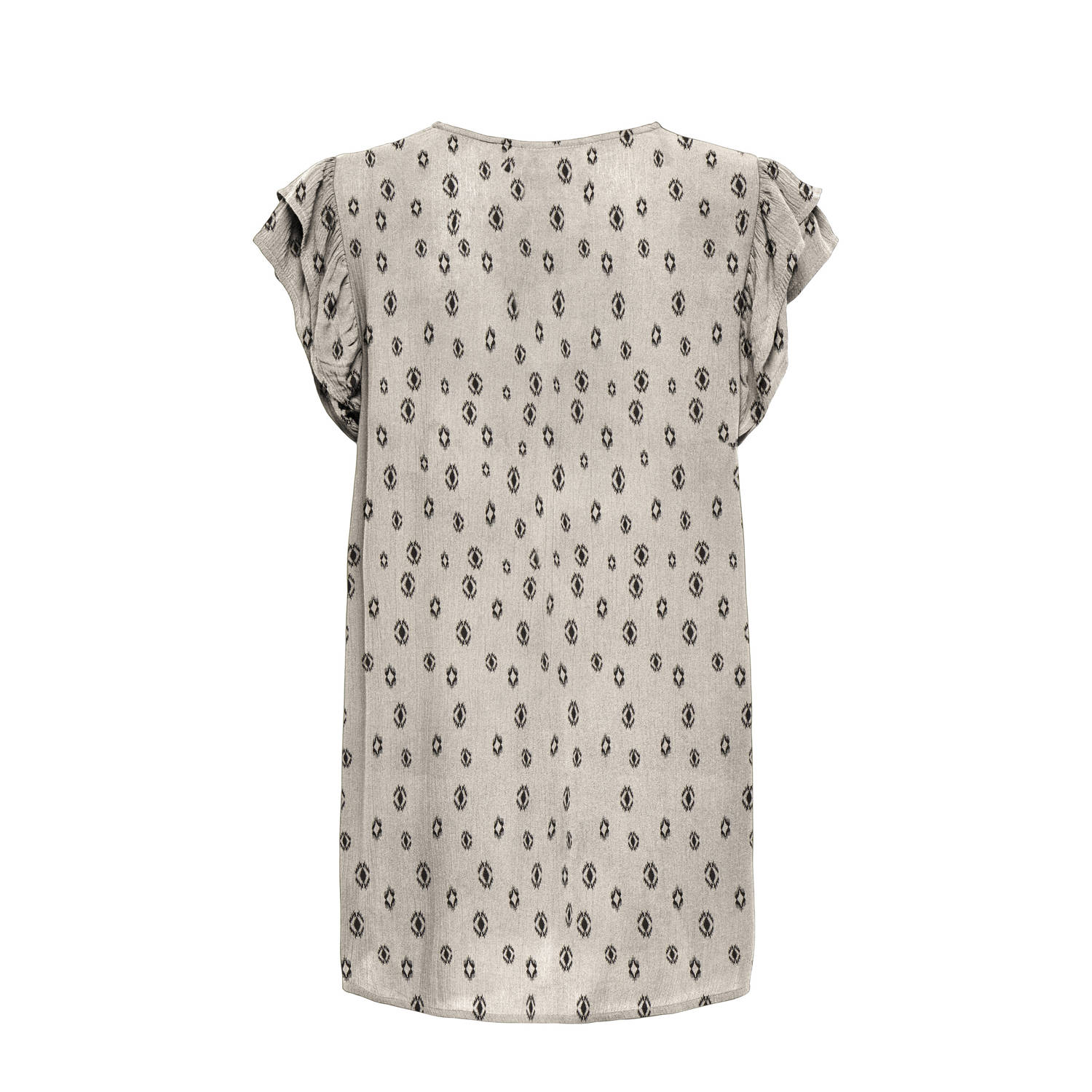 ONLY MATERNITY zwangerschaps T-shirt lichtgrijs