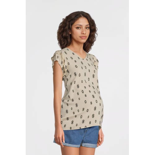 ONLY MATERNITY zwangerschaps T-shirt lichtgrijs afbeelding