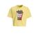 Coolcat T-shirt met printopdruk Rihanna lichtgeel
