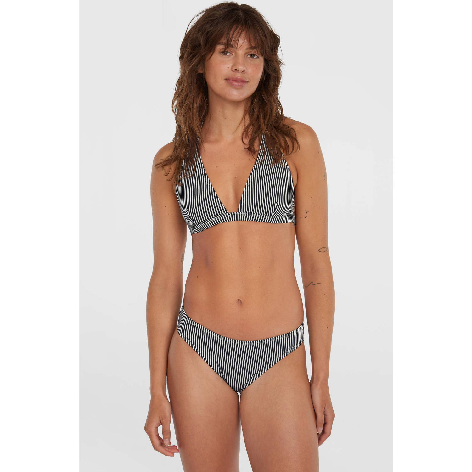 O'Neill voorgevormde halter bikini Marga Cruz zwart wit