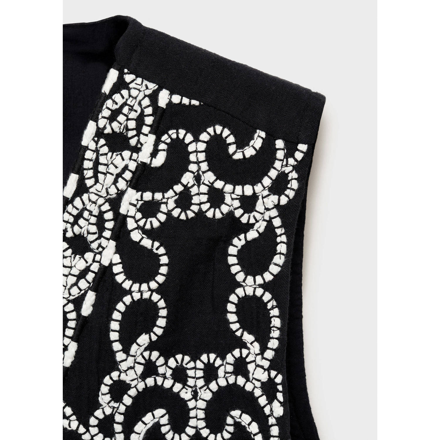 MANGO TEEN gilet zwart