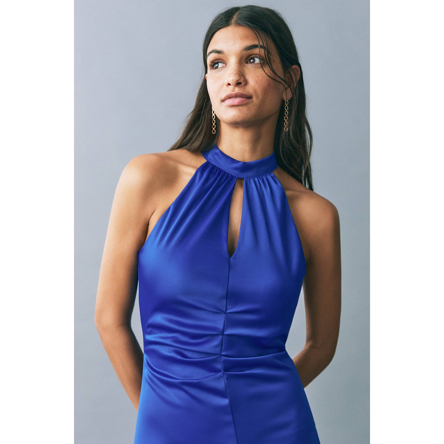 MANGO TEEN galajurk blauw