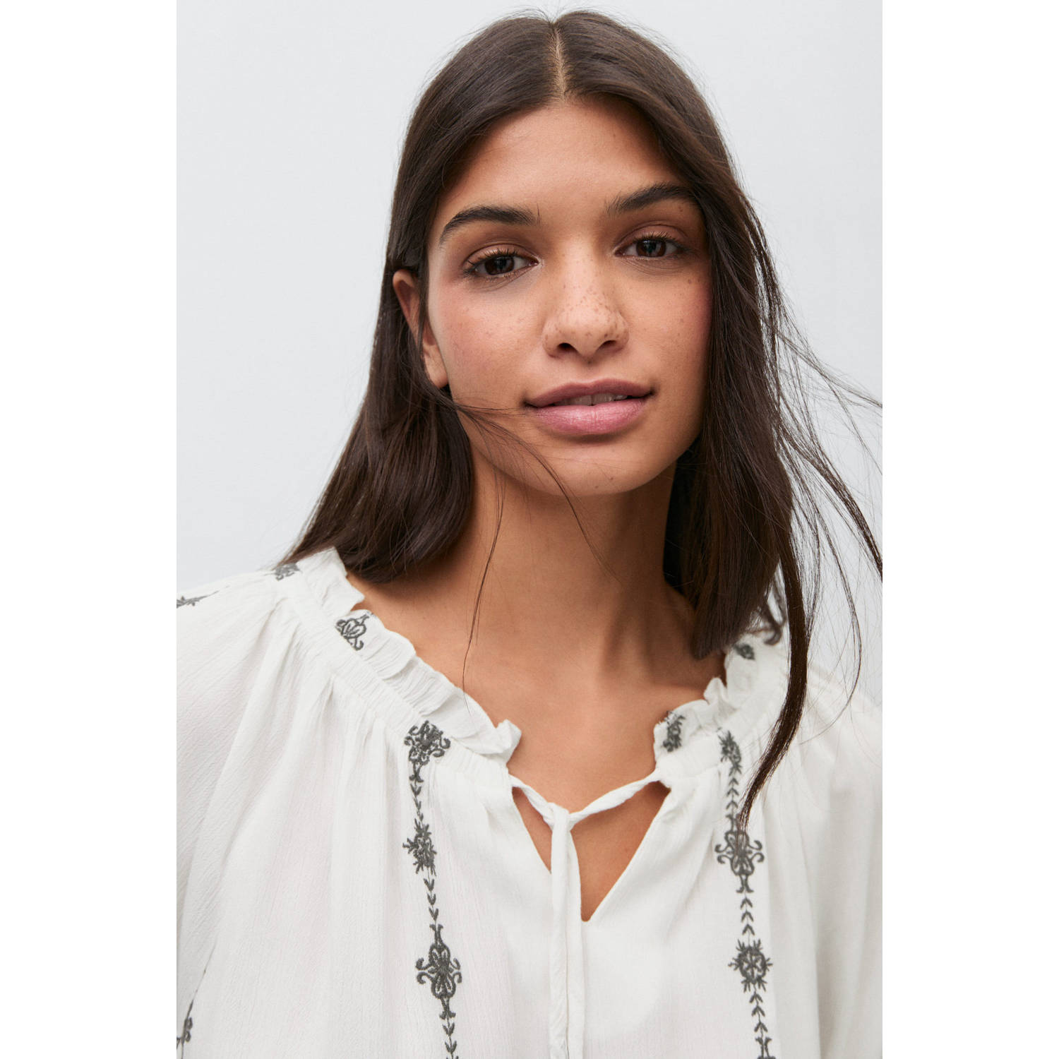 MANGO TEEN blousetop ecru