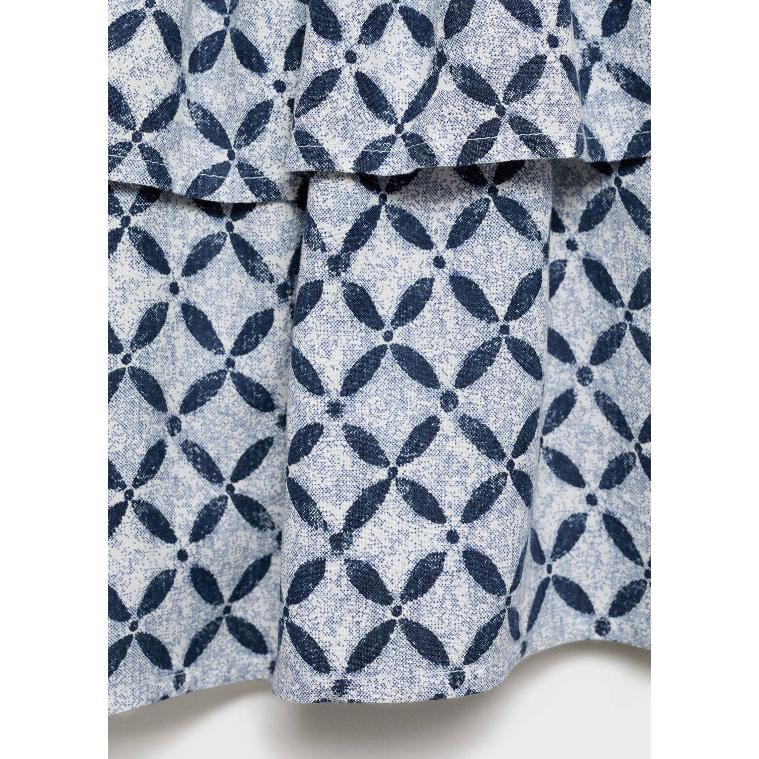 MANGO TEEN strokenrok donkerblauw