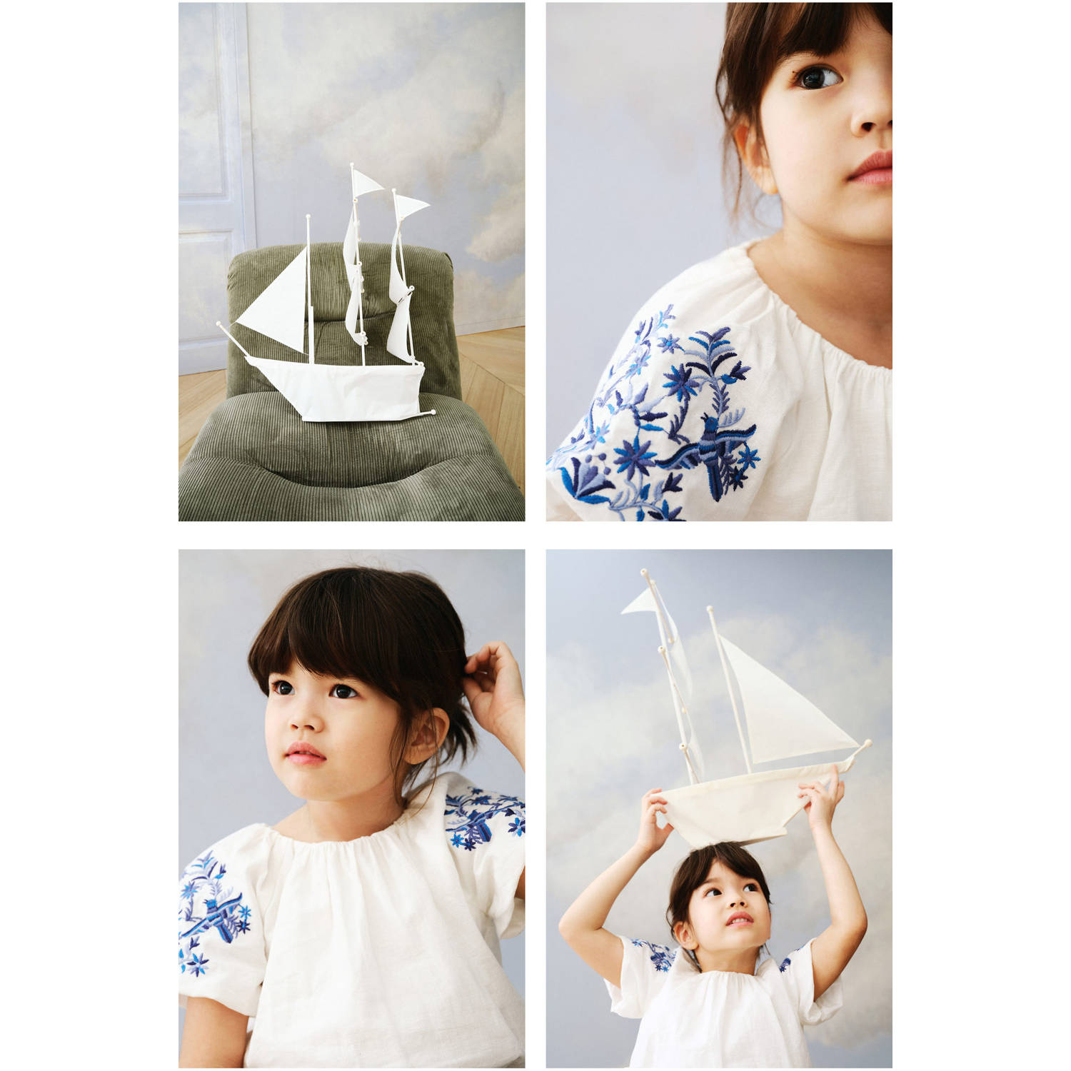 Mango Kids blousetop wit