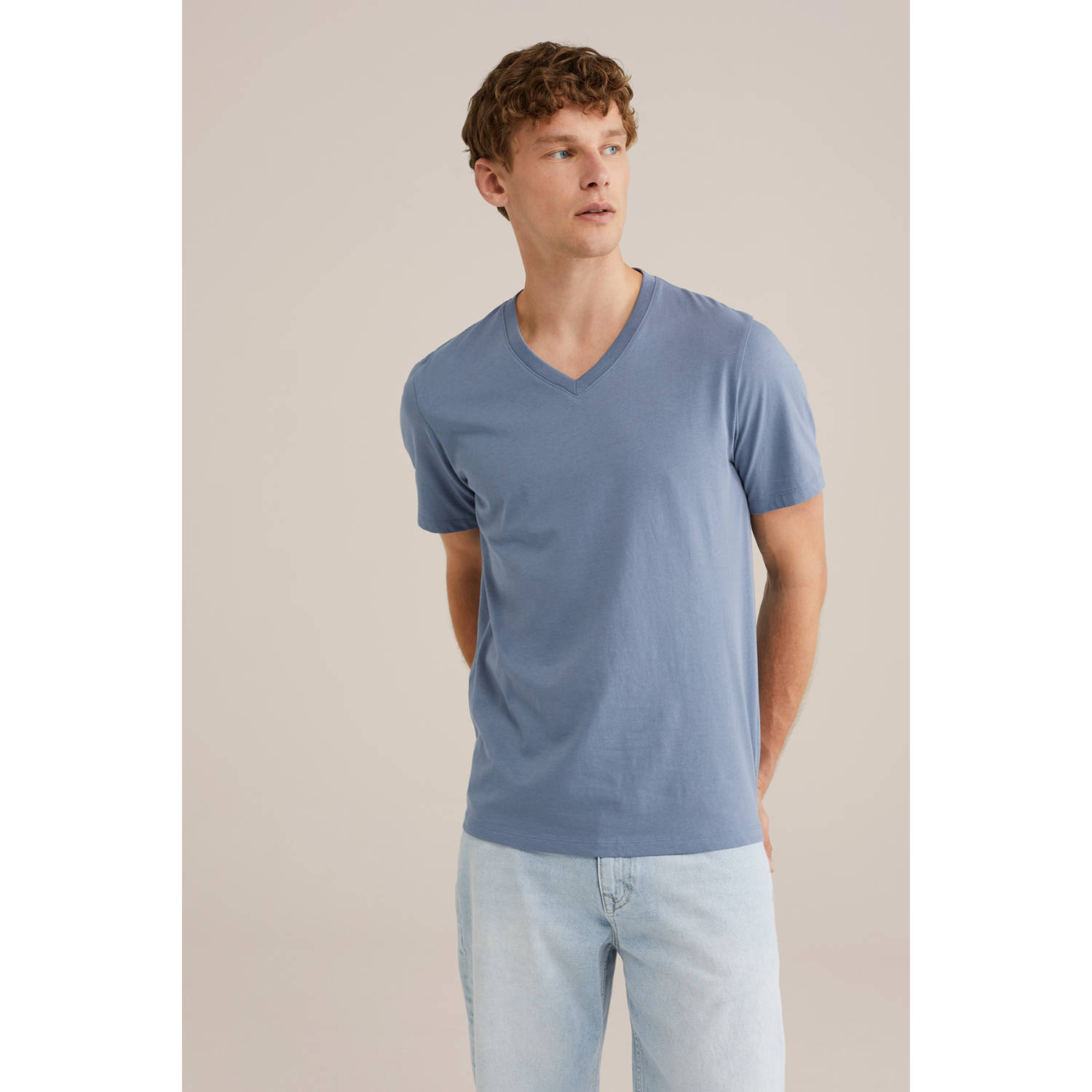 WE Fashion T-shirt blauw