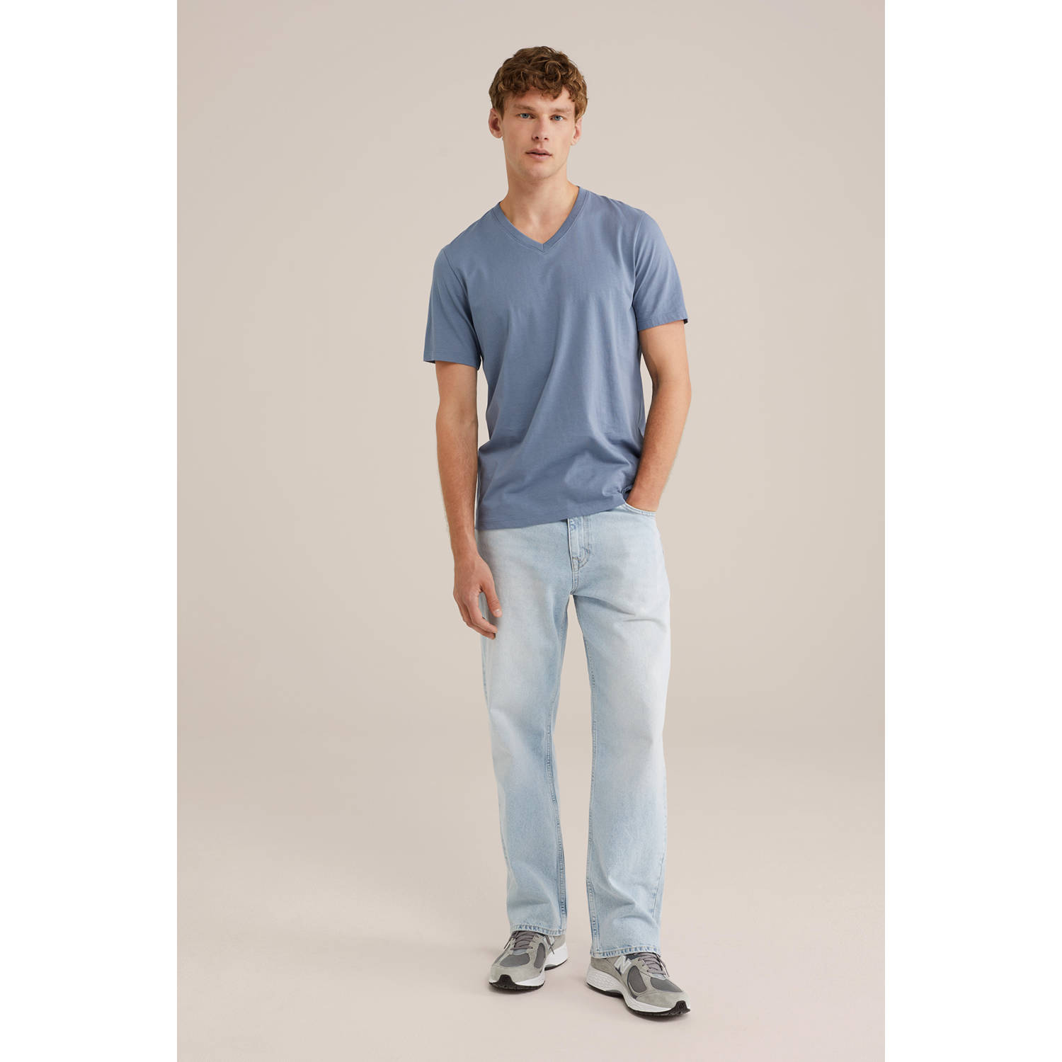 WE Fashion T-shirt blauw
