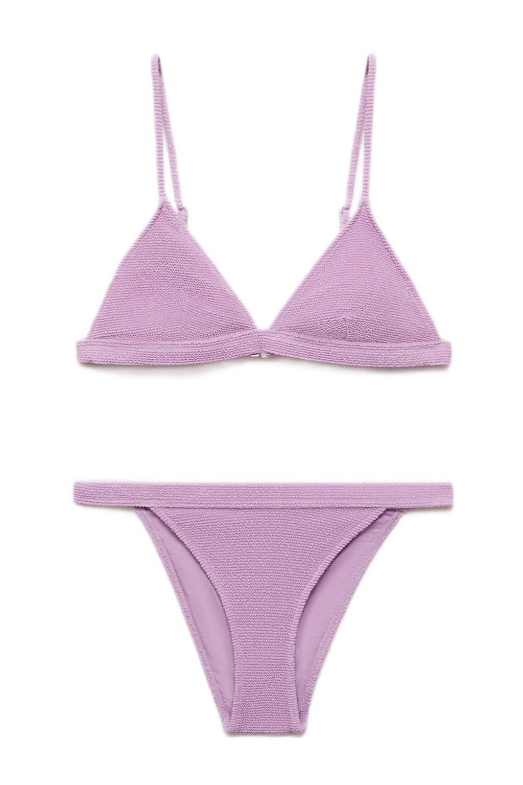 MANGO TEEN triangel bikini lila