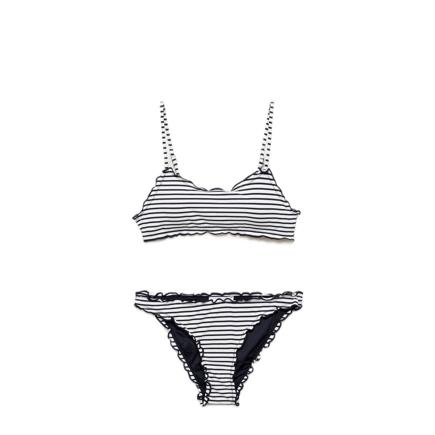 MANGO TEEN bikini zwart wit